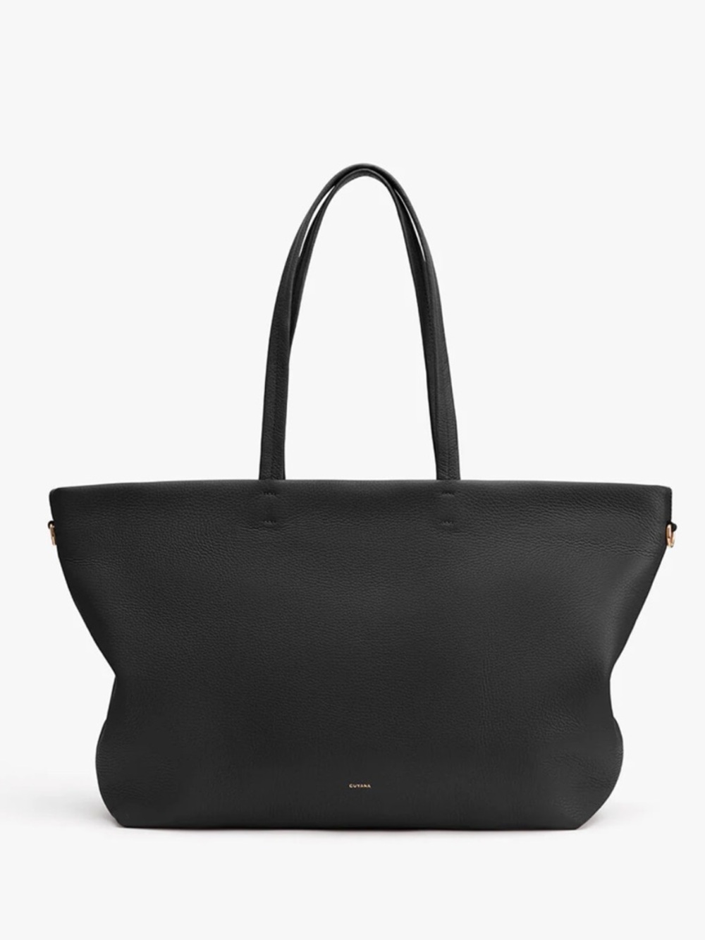 Cuyana Black Easy Zipper Tote